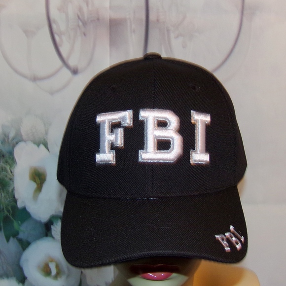 FBI Hat Federal Bureau of Investigation 3D Hat - Picture 2 of 6